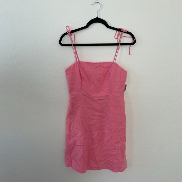 ⭐️Fit & Flare Tie-Shoulder Hipster Hippie Art Boho Bohemian Vaca Mini Cami Dress - Picture 5 of 6